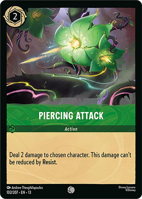 Piercing Attack (102/204) [Attack of the Vine!] | I Want That Stuff Brandon