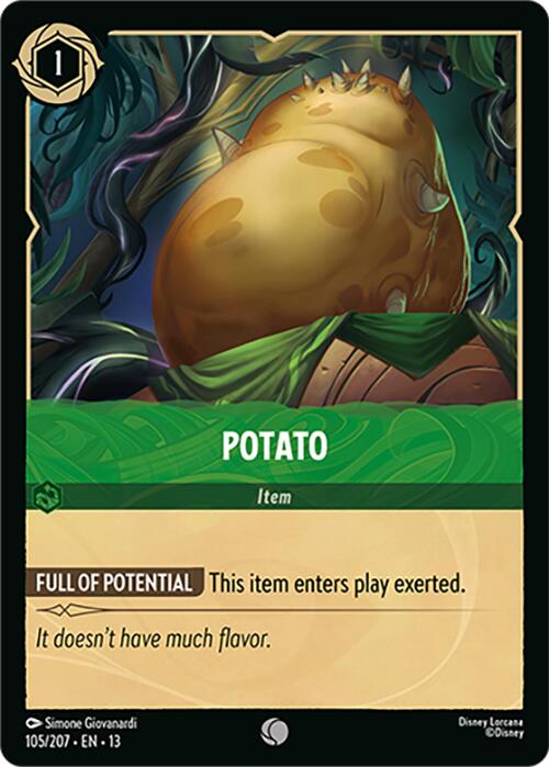 Potato (105/204) [Attack of the Vine!] | I Want That Stuff Brandon