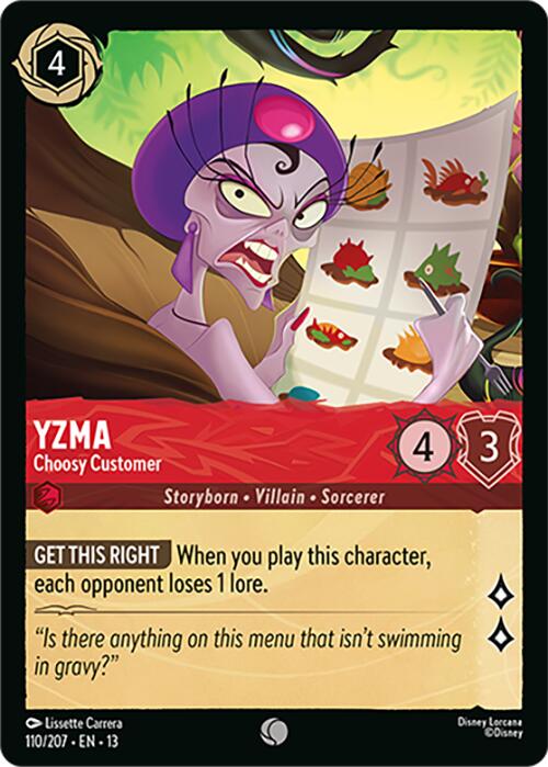 Yzma - Choosy Customer (110/204) [Attack of the Vine!] | I Want That Stuff Brandon