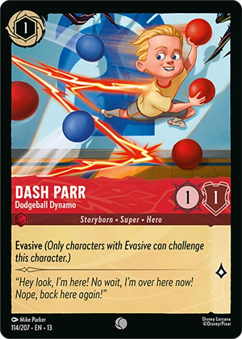 Dash Parr - Dodgeball Dynamo (114/204) [Attack of the Vine!] | I Want That Stuff Brandon