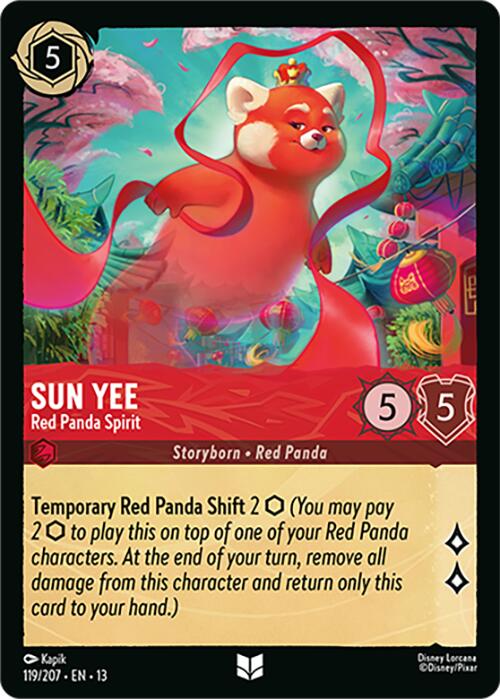 Sun Yee - Red Panda Spirit (119/204) [Attack of the Vine!] | I Want That Stuff Brandon