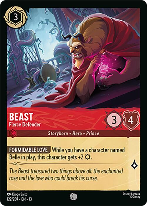 Beast - Fierce Defender (122/204) [Attack of the Vine!] | I Want That Stuff Brandon