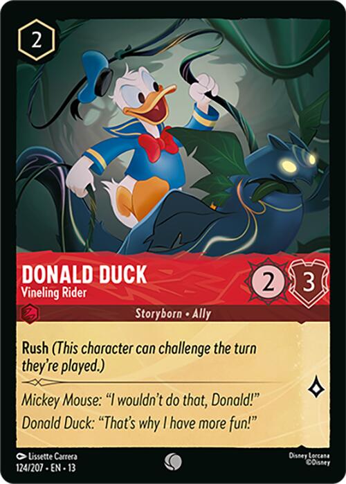 Donald Duck - Vineling Rider (124/204) [Attack of the Vine!] | I Want That Stuff Brandon