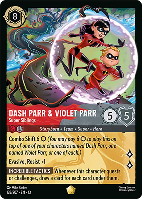Dash Parr & Violet Parr - Super Siblings (133/204) [Attack of the Vine!] | I Want That Stuff Brandon