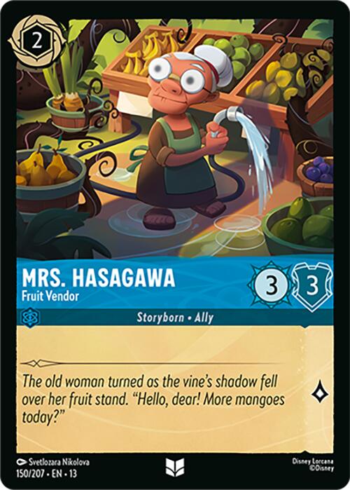 Mrs. Hasagawa - Fruit Vendor (150/204) [Attack of the Vine!] | I Want That Stuff Brandon