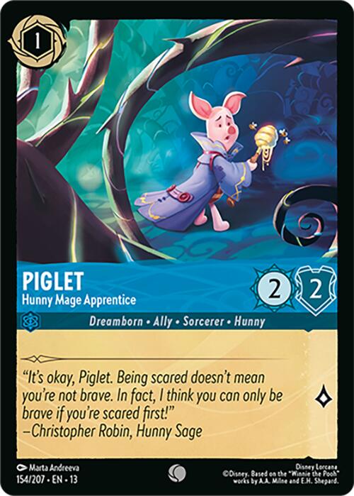 Piglet - Hunny Mage Apprentice (154/204) [Attack of the Vine!] | I Want That Stuff Brandon