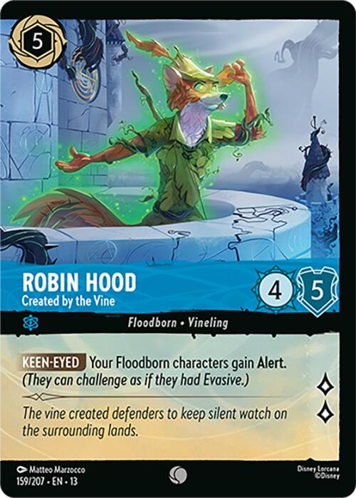 Robin Hood - Created by the Vine (Foil) (159/204) [Attack of the Vine!] | I Want That Stuff Brandon