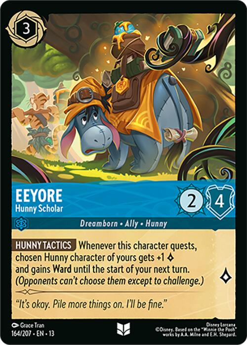 Eeyore - Hunny Scholar (164/204) [Attack of the Vine!] | I Want That Stuff Brandon