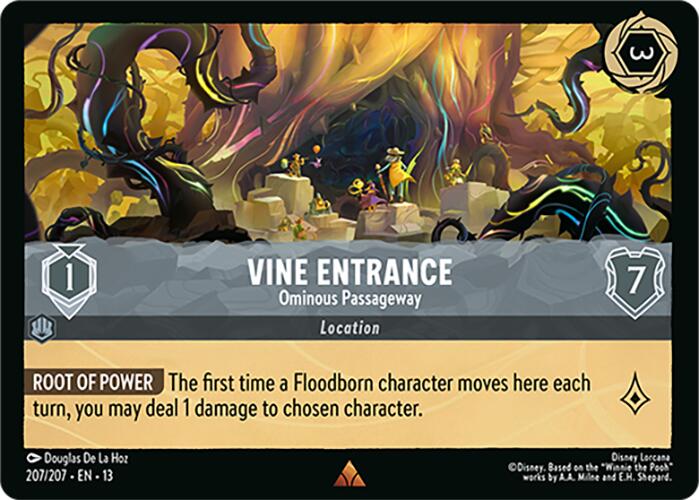 Vine Entrance - Ominous Passageway (207/204) [Attack of the Vine!] | I Want That Stuff Brandon