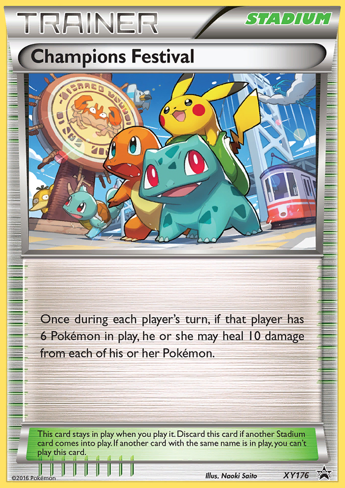 Champions Festival (XY176) [XY: Black Star Promos] | I Want That Stuff Brandon