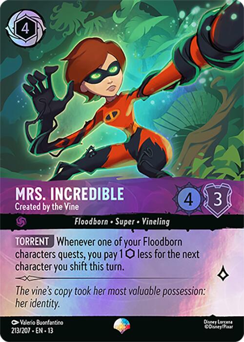 Mrs. Incredible - Created by the Vine (Epic) (213/204) [Attack of the Vine!] | I Want That Stuff Brandon