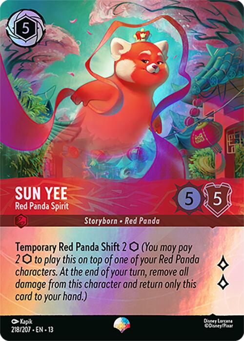 Sun Yee - Red Panda Spirit (Epic) (218/204) [Attack of the Vine!] | I Want That Stuff Brandon