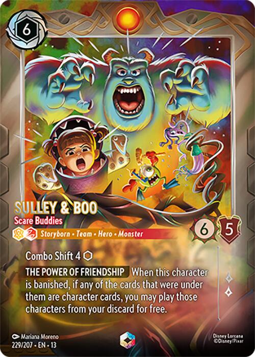 Sulley & Boo - Scare Buddies (Enchanted) (229/204) [Attack of the Vine!] | I Want That Stuff Brandon