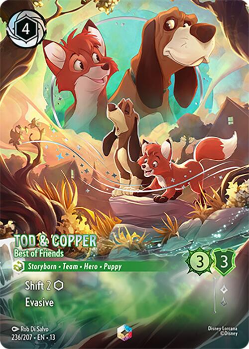 Tod & Copper - Best of Friends (Enchanted) (236/204) [Attack of the Vine!] | I Want That Stuff Brandon