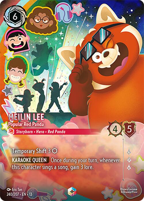 Meilin Lee - Popular Red Panda (Enchanted) (240/204) [Attack of the Vine!] | I Want That Stuff Brandon