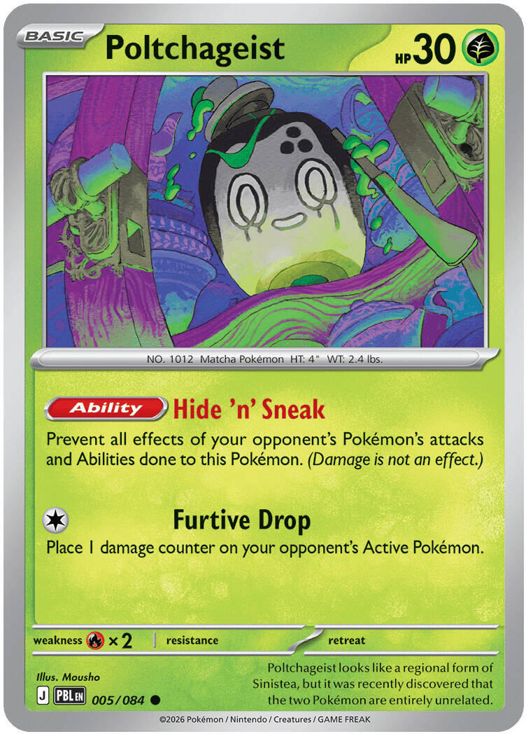 Poltchageist (005/084) [Mega Evolution: Pitch Black] | I Want That Stuff Brandon