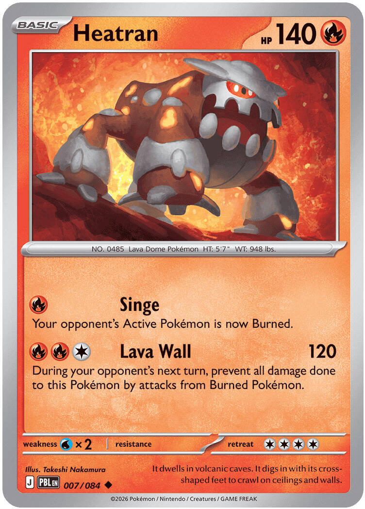 Heatran (007/084) [Mega Evolution: Pitch Black] | I Want That Stuff Brandon