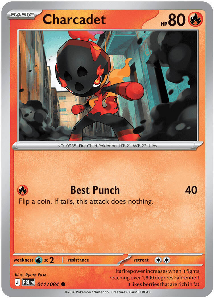 Charcadet (011/084) [Mega Evolution: Pitch Black] | I Want That Stuff Brandon