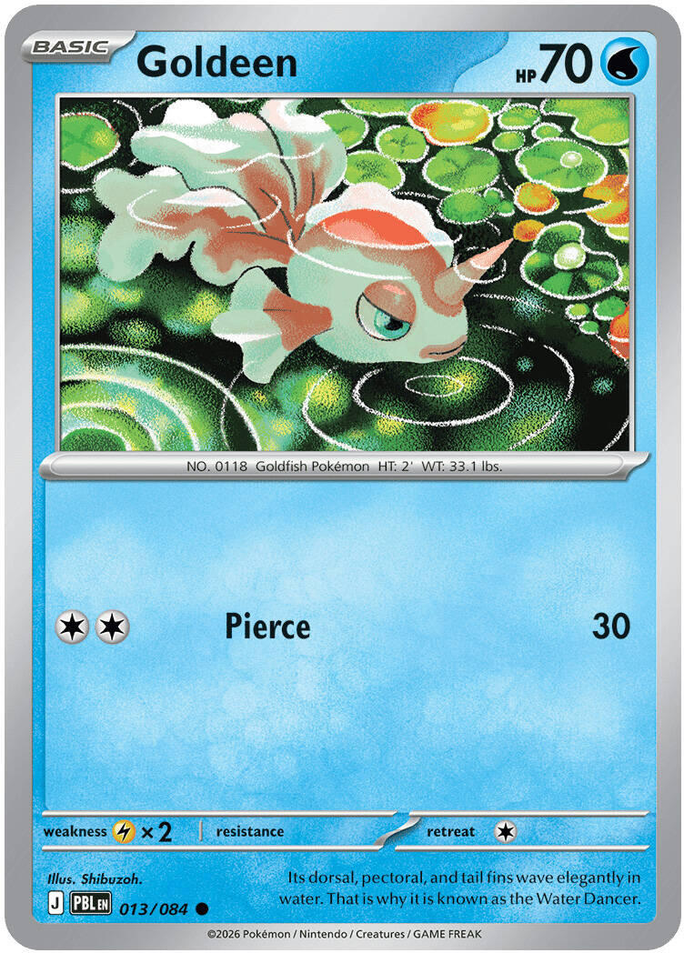 Goldeen (013/084) [Mega Evolution: Pitch Black] | I Want That Stuff Brandon