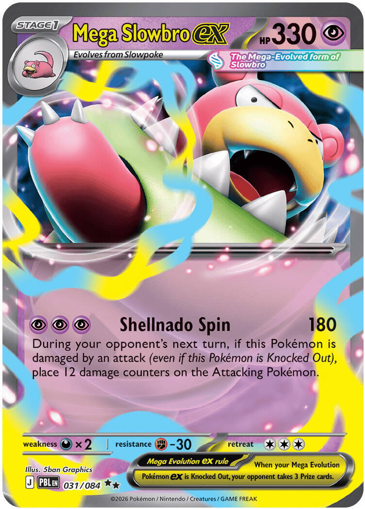 Mega Slowbro ex (031/084) [Mega Evolution: Pitch Black] | I Want That Stuff Brandon