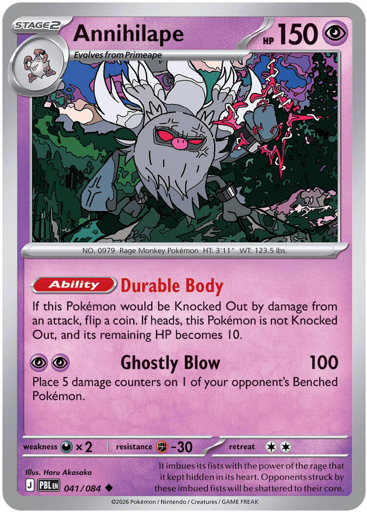 Annihilape (041/084) [Mega Evolution: Pitch Black] | I Want That Stuff Brandon