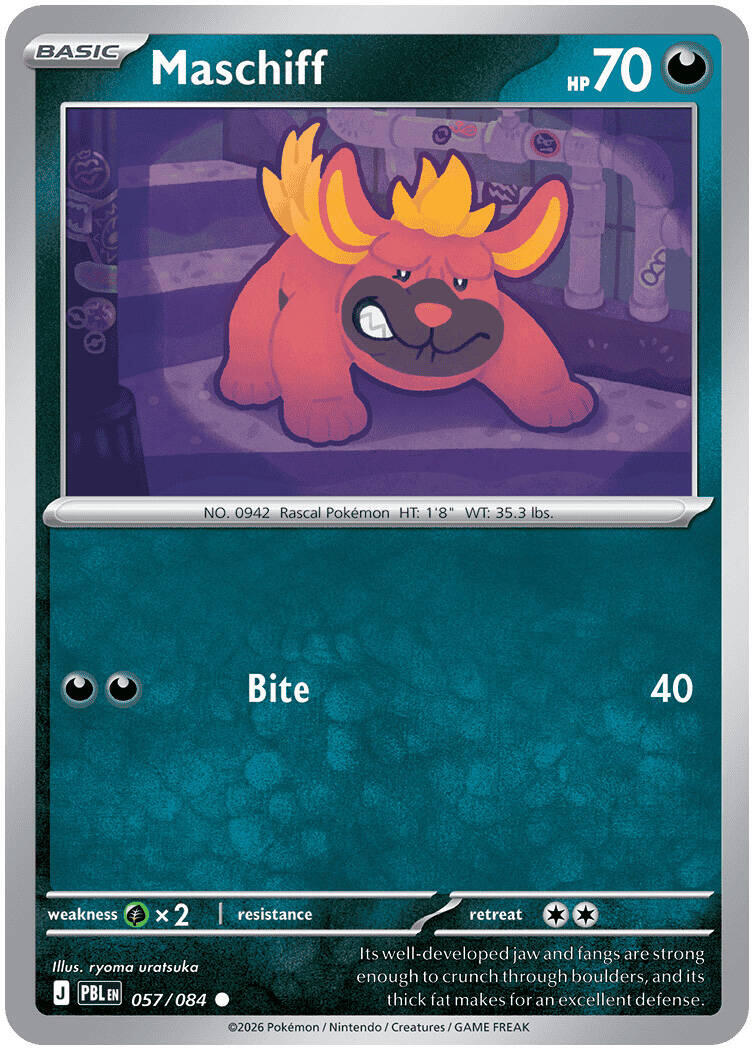 Maschiff (057/084) [Mega Evolution: Pitch Black] | I Want That Stuff Brandon
