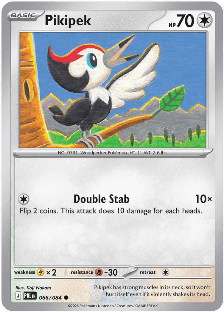 Pikipek (066/084) [Mega Evolution: Pitch Black] | I Want That Stuff Brandon