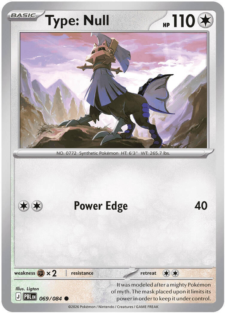 Type: Null (069/084) [Mega Evolution: Pitch Black] | I Want That Stuff Brandon