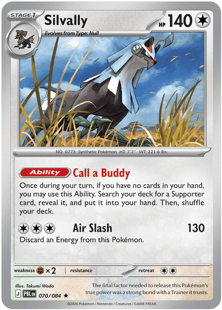 Silvally (070/084) [Mega Evolution: Pitch Black] | I Want That Stuff Brandon