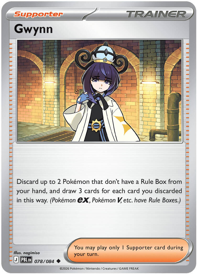 Gwynn (078/084) [Mega Evolution: Pitch Black] | I Want That Stuff Brandon