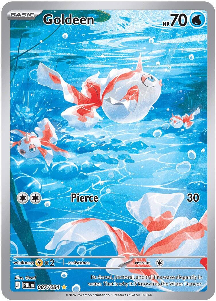 Goldeen (087/084) [Mega Evolution: Pitch Black] | I Want That Stuff Brandon