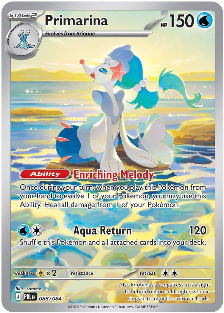 Primarina (088/084) [Mega Evolution: Pitch Black] | I Want That Stuff Brandon