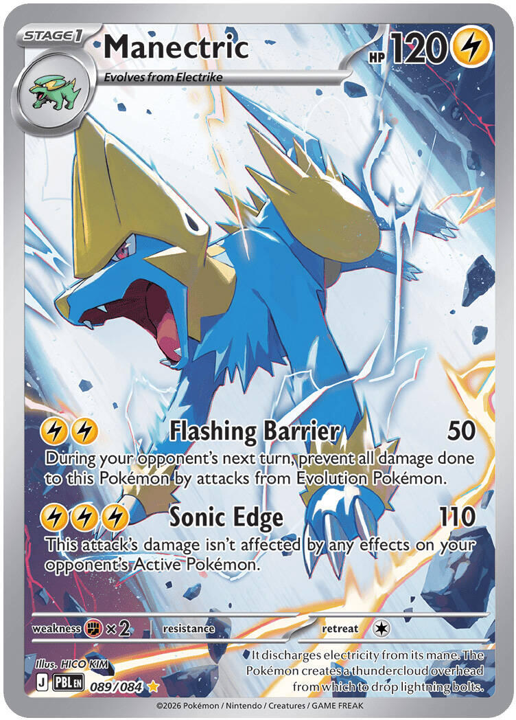 Manectric (089/084) [Mega Evolution: Pitch Black] | I Want That Stuff Brandon