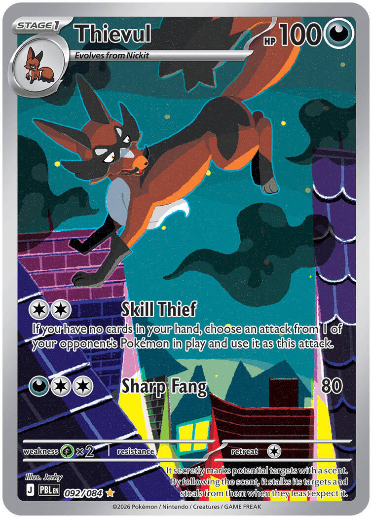 Thievul (092/084) [Mega Evolution: Pitch Black] | I Want That Stuff Brandon