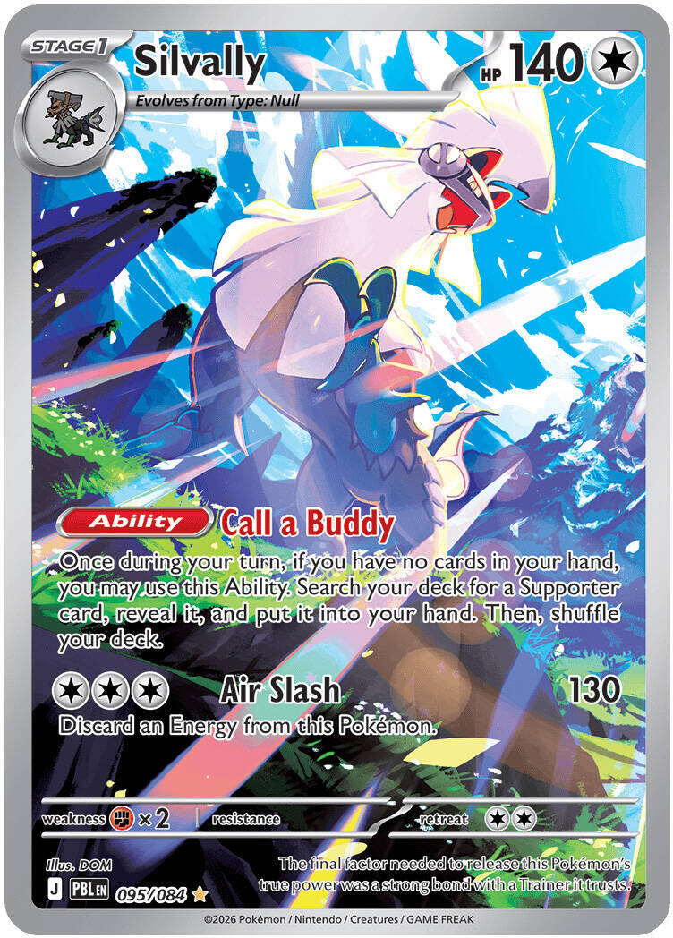 Silvally (095/084) [Mega Evolution: Pitch Black] | I Want That Stuff Brandon