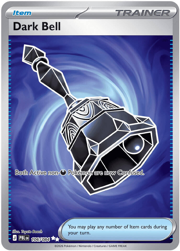 Dark Bell (106/084) [Mega Evolution: Pitch Black] | I Want That Stuff Brandon
