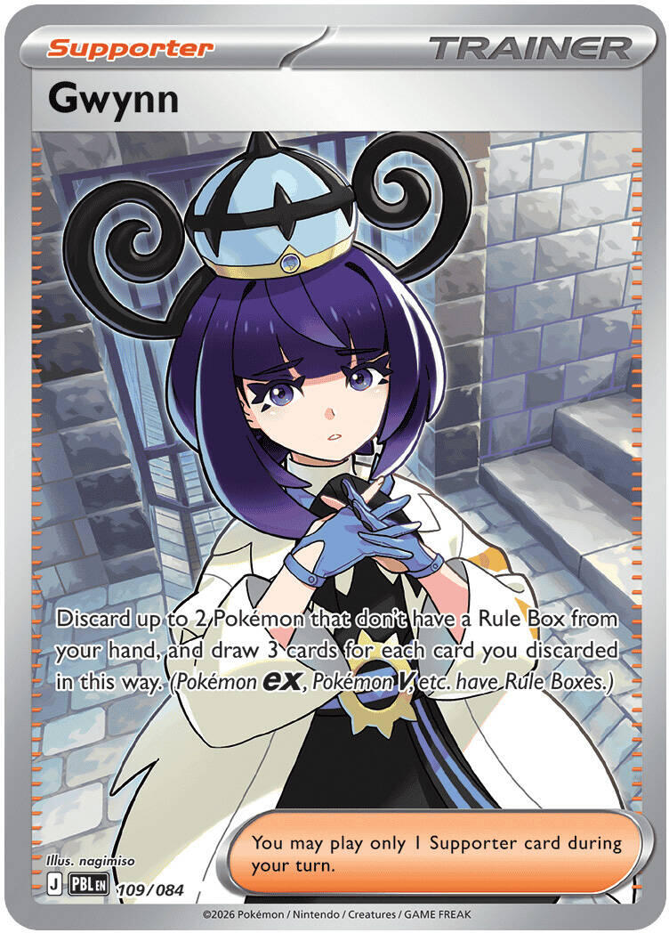 Gwynn (109/084) [Mega Evolution: Pitch Black] | I Want That Stuff Brandon