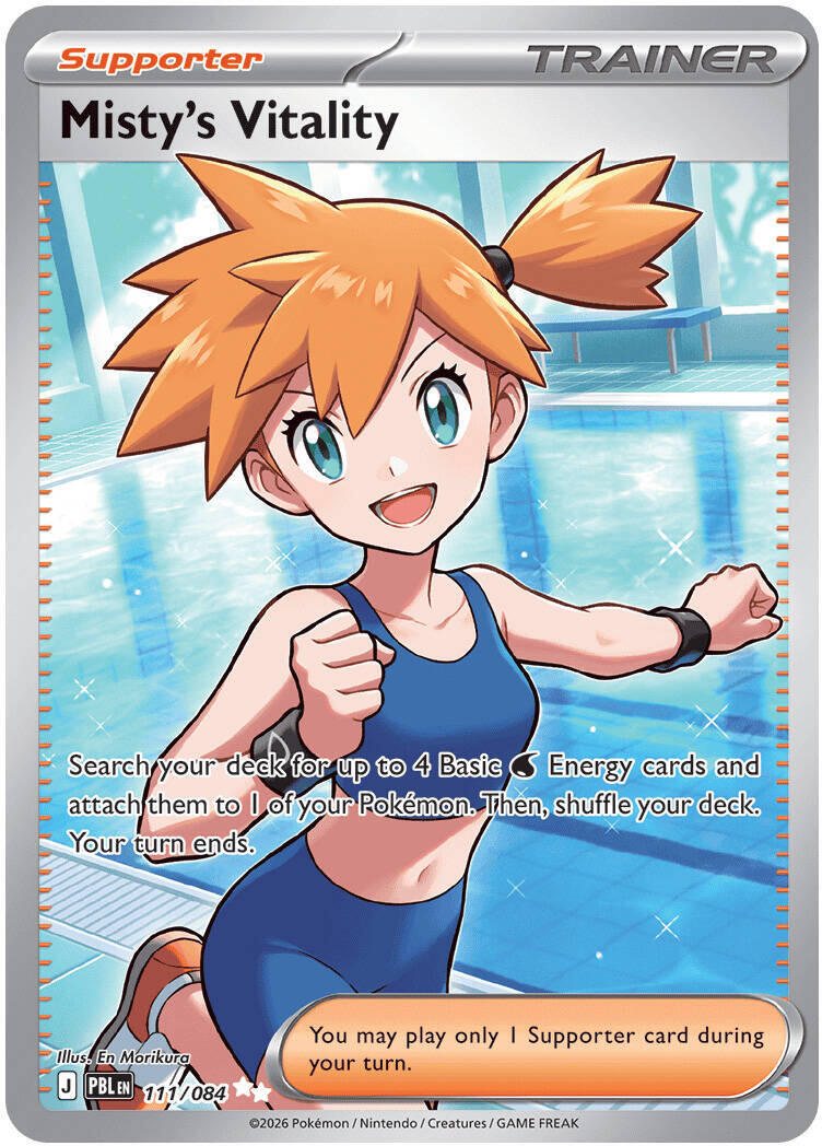 Misty's Vitality (111/084) [Mega Evolution: Pitch Black] | I Want That Stuff Brandon