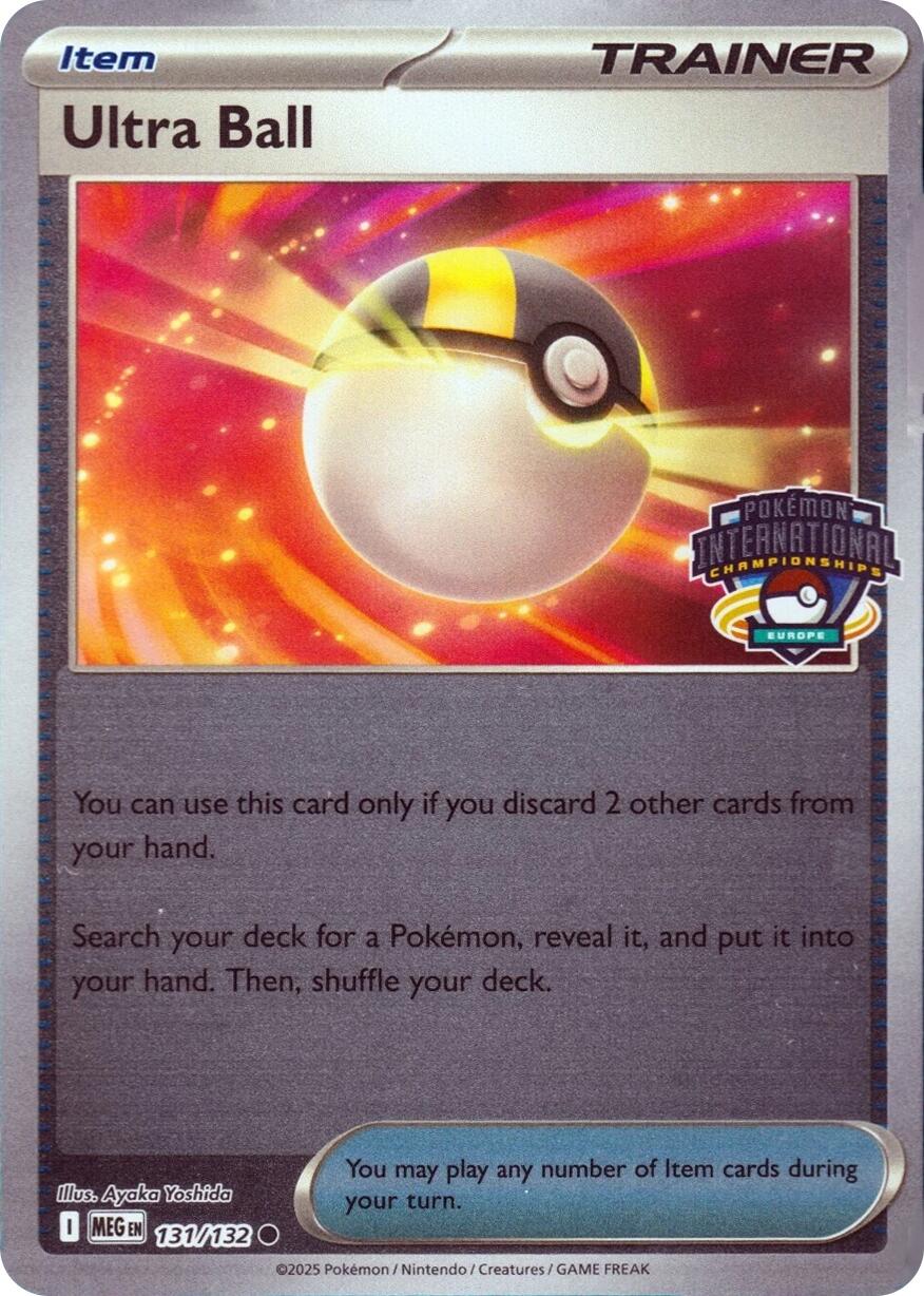 Ultra Ball (131/132) (European International Championship) [League & Championship Cards] | I Want That Stuff Brandon