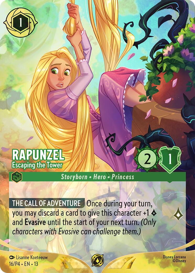 Rapunzel - Escaping the Tower (Store Championship) (16) [Promo Cards] | I Want That Stuff Brandon