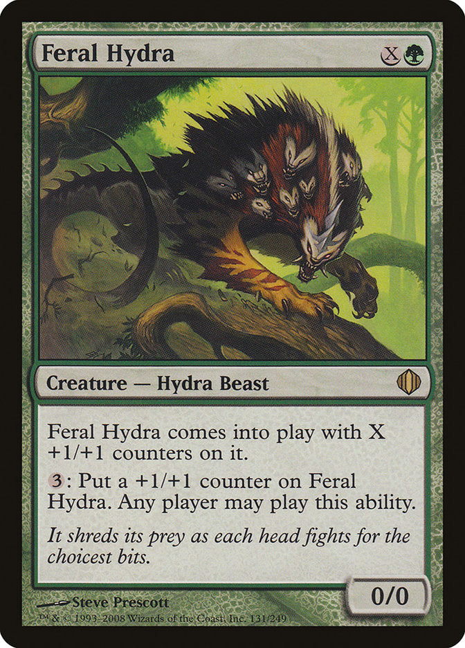 Feral Hydra (Oversized) [Oversize Cards] | I Want That Stuff Brandon