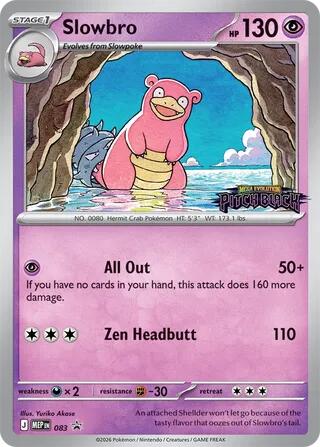 Slowbro (083) (Pitch Black Stamped) [Mega Evolution Promo] | I Want That Stuff Brandon