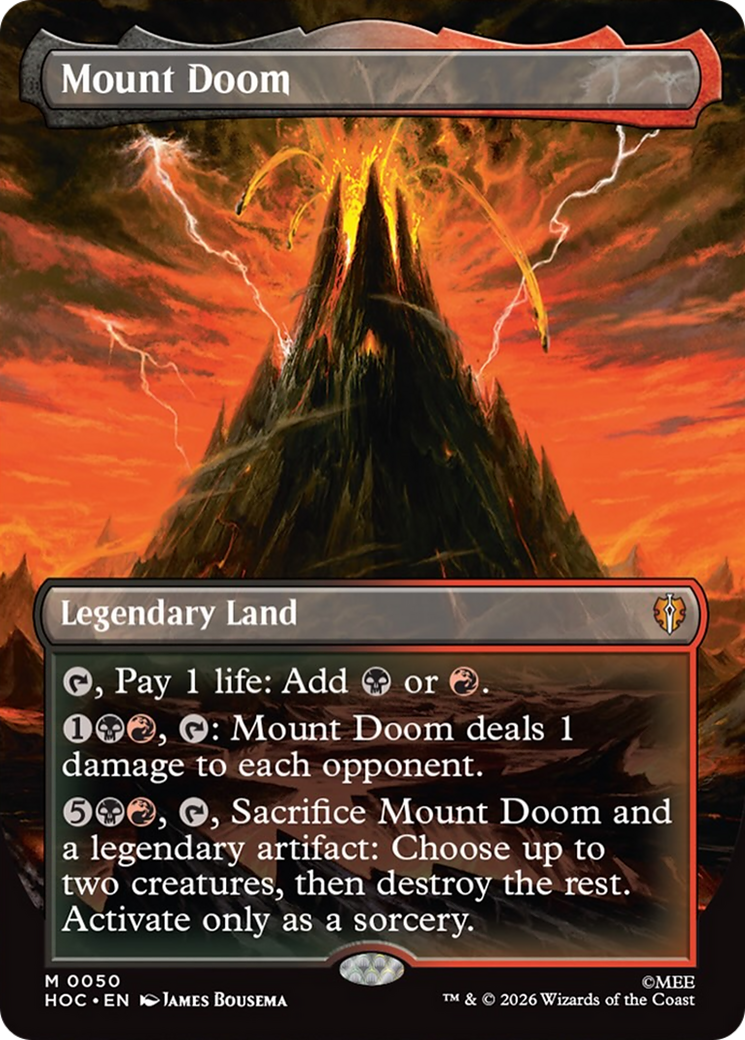 Mount Doom (Borderless) [The Hobbit: Eternal-Legal] | I Want That Stuff Brandon
