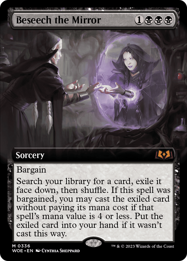 Beseech the Mirror (Extended Art) [Wilds of Eldraine] | I Want That Stuff Brandon