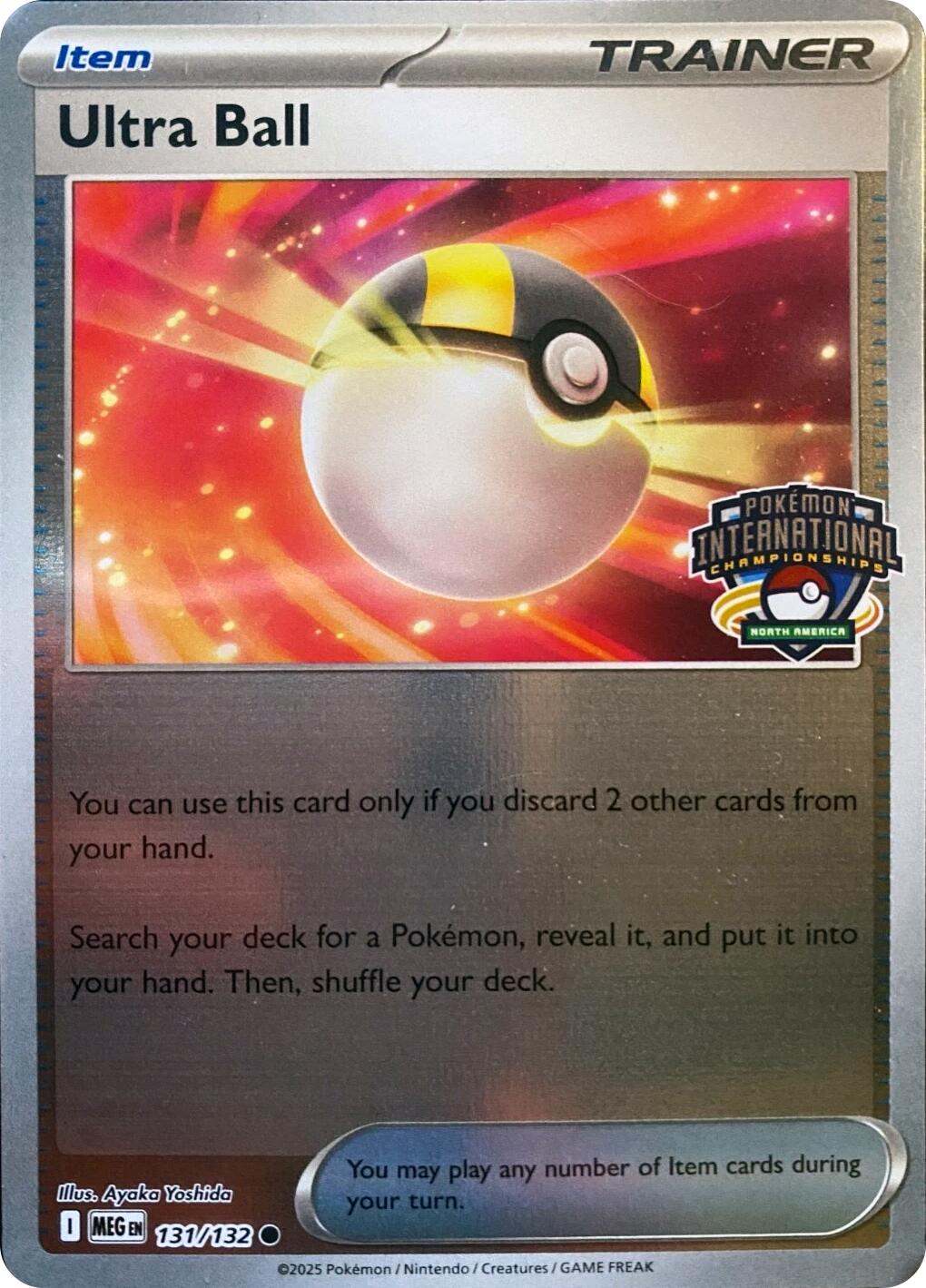 Ultra Ball (131/132) (North America International Championship) [League & Championship Cards] | I Want That Stuff Brandon