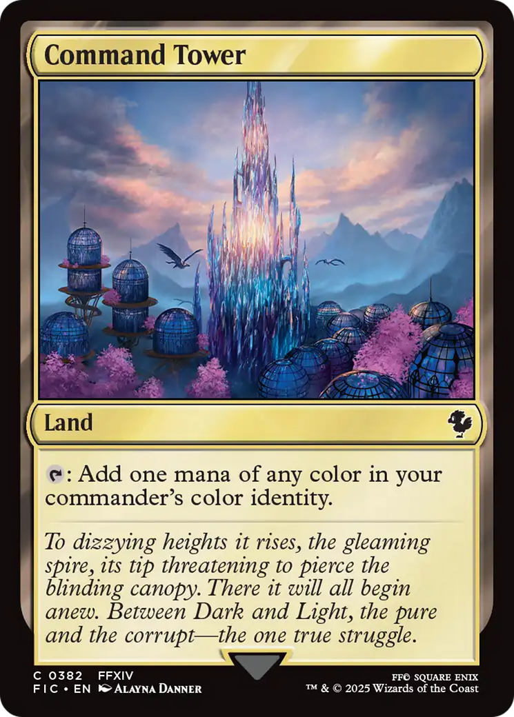 Command Tower (0382) [FINAL FANTASY Commander] | I Want That Stuff Brandon