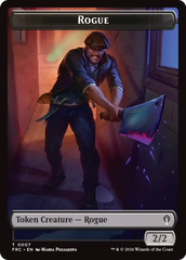 Insect // Rogue Double-Sided Token [Reality Fracture Commander Tokens] | I Want That Stuff Brandon