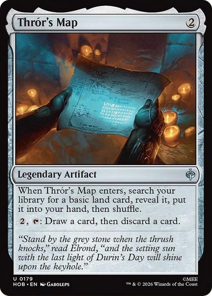 Thror's Map [The Hobbit] | I Want That Stuff Brandon