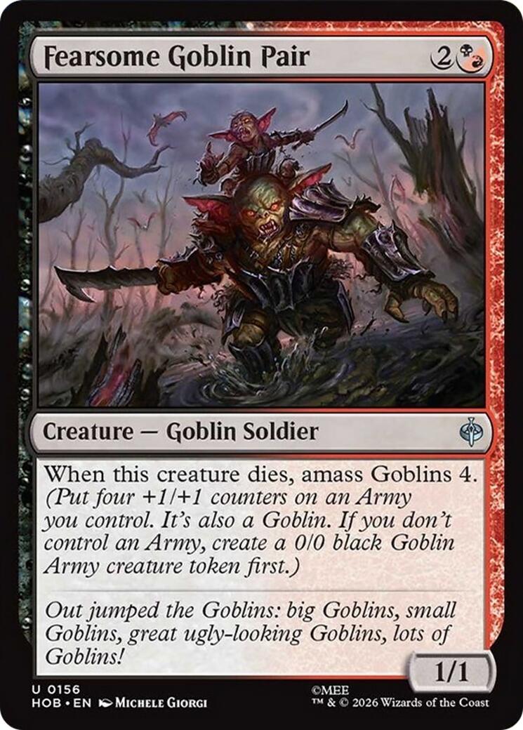 Fearsome Goblin Pair [The Hobbit] | I Want That Stuff Brandon