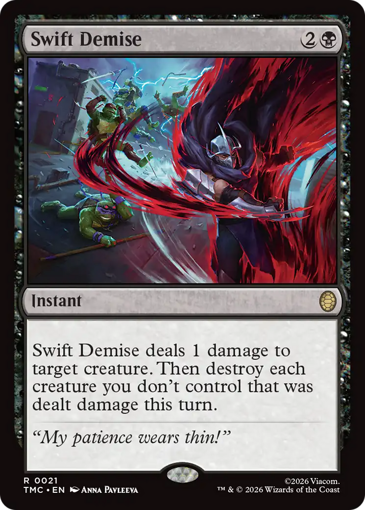Swift Demise [Teenage Mutant Ninja Turtles Commander] | I Want That Stuff Brandon